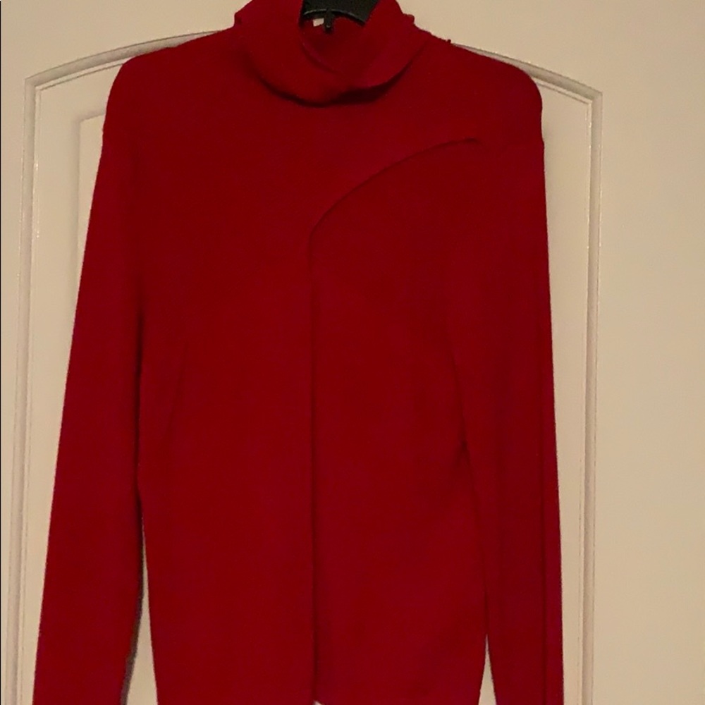 Red sweater